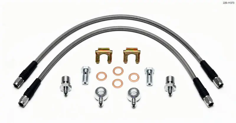 Wilwood Flexline Kit D52 Caliper 18In W/ Banjo 7/16-20 1