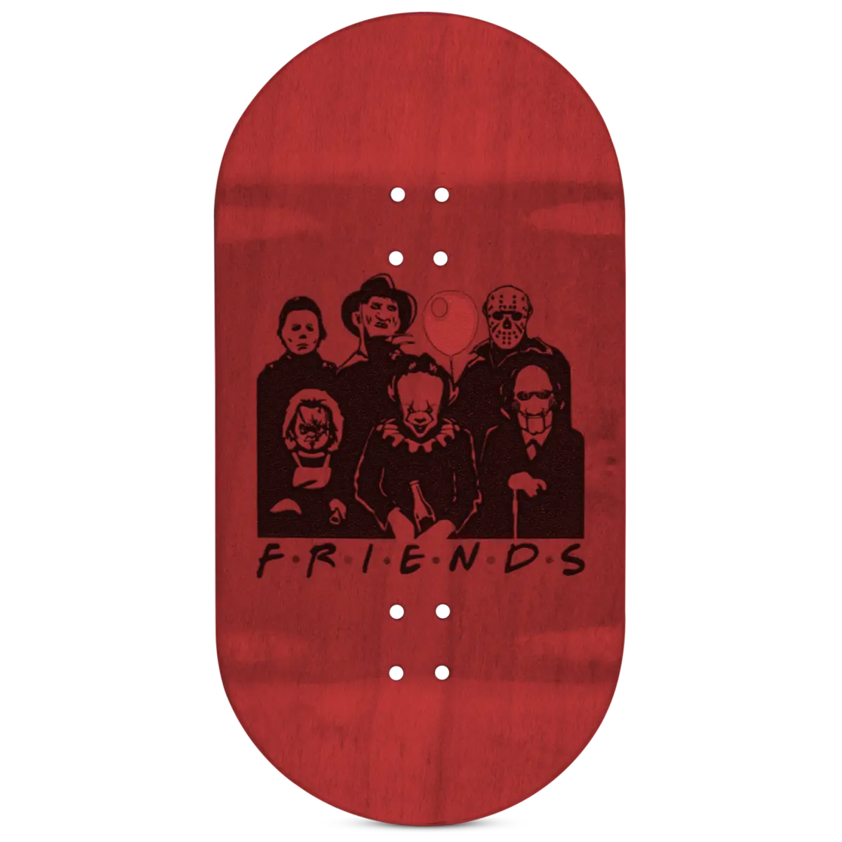 Oldwood Fingerboard Deck - Friends 1