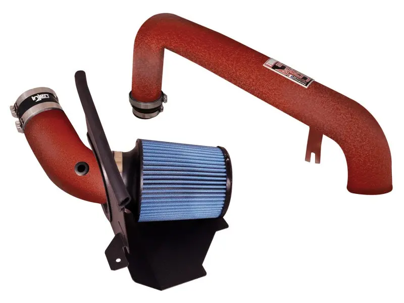 Injen 15-18 Ford Focus St 2.0L (T) 4Cyl Wrinkle Red Short Ram Intake W/ Mr Tech & Heat Shield 1