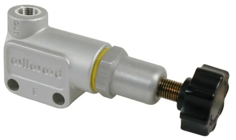Wilwood Proportioning Valve - Knob Adjust M10x1 Bbf Inlet & Outlet 1