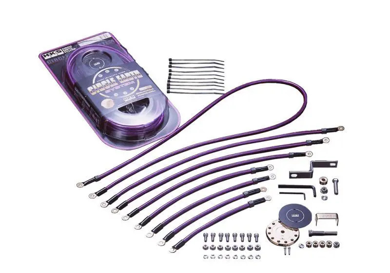 Hks Wire Kit For Circle Earth Grounding Kit - 3 Meter Length 1