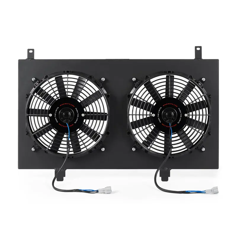 Mishimoto 03-06 Nissan 350Z Aluminum Fan Shroud Black 1