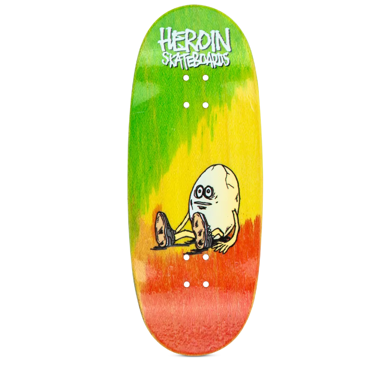 Maple Lab Fingerboard Deck - Rainbow Egg 1