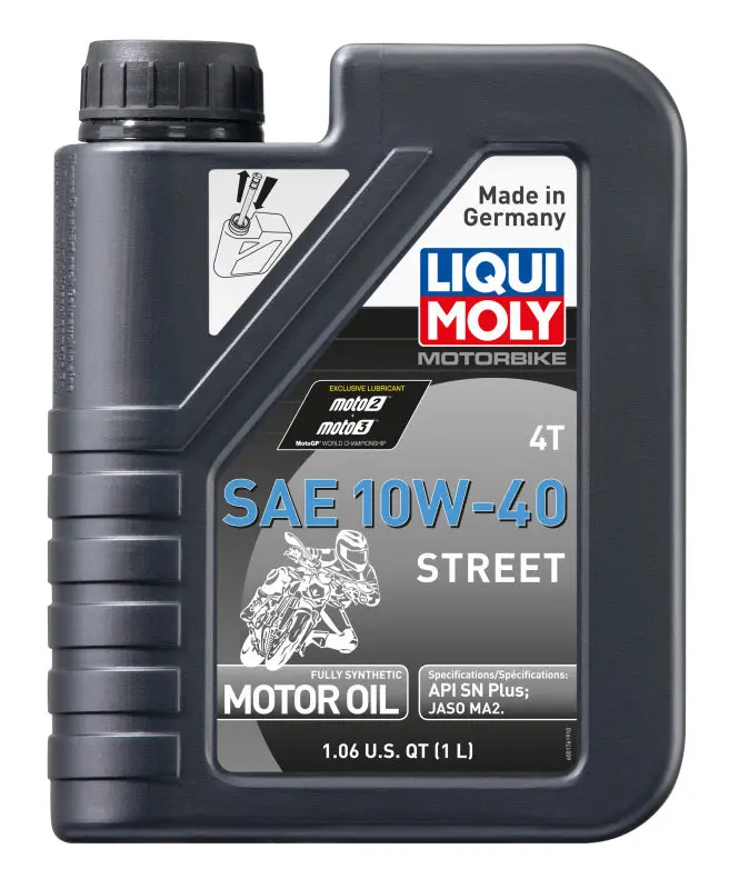 Liqui Moly 1L Motorbike 4T Sae 10W40 Street 1