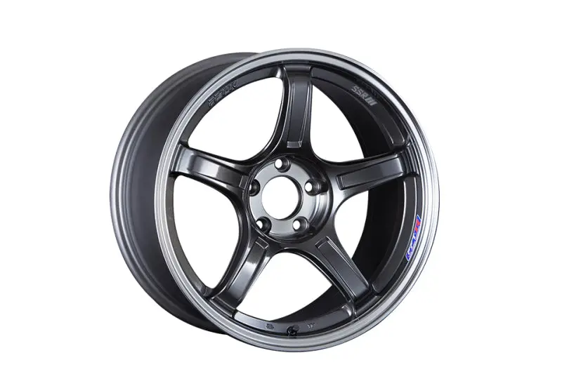 Ssr Gtx03 18X9.5 5X100 38Mm Offset Black Graphite Wheel 1