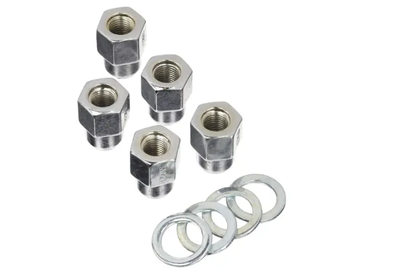 Weld Open End Lug Nuts W/Centered Washers 12Mm X 1.5 - 5Pk 1