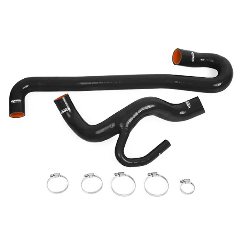 Mishimoto 12+ Jeep Grand Cherokee Srt8 6.4L V8 Black Silicone Radiator Hose Kit 1