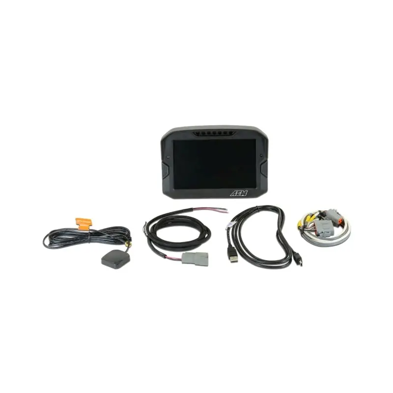 Aem Cd-7 Non Logging Gps Enabled Race Dash Carbon Fiber Digital Display W/O Vdm (Can Input Only) 1