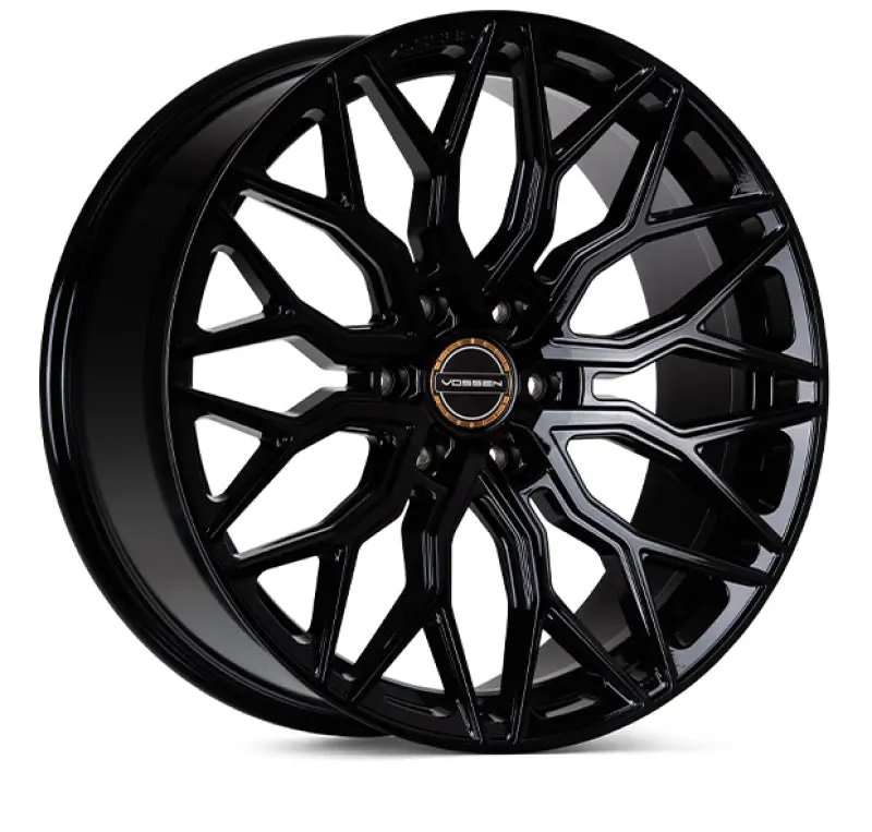Vossen Hf6-3 20X9.5 / 6X139.7 / Et15 / Deep Face / 106.1 - Gloss Black Wheel 1