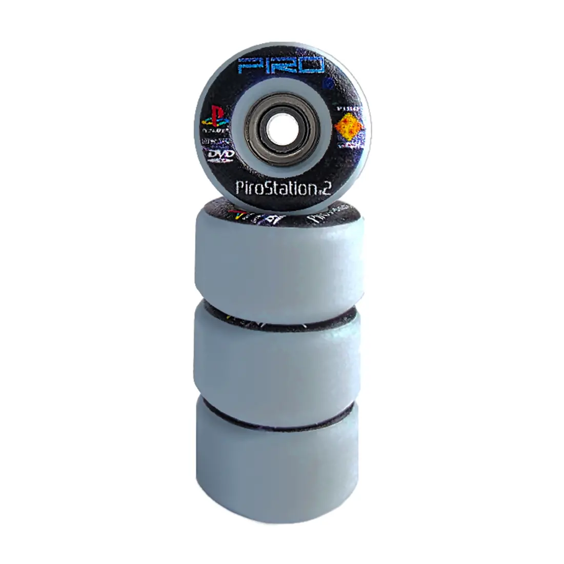 Piro Performance Graphic Fingerboard Wheels - Piro Station 3