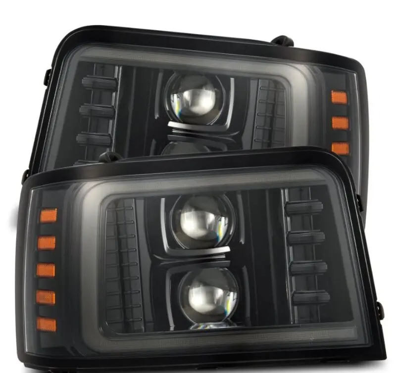 Alpharex 92-96 Ford F Series - Luxx-Series Projector Headlights 1