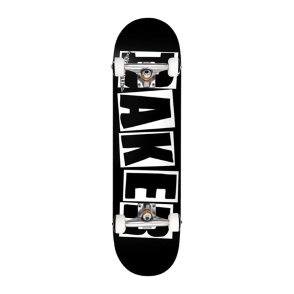 Baker Brand Logo Complete-8.25 Blk/Wht 1