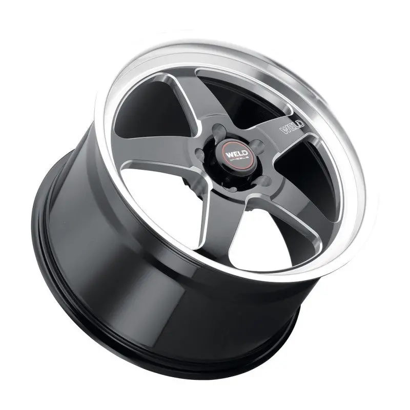 Weld S104 18X8 Ventura 5X120.65 Et00 Bs4.50 Gloss Blk Mil Dia 78.1 1