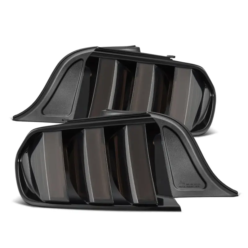 Alpharex 15-23 Ford Mustang Nova-Series Prismatic Led Tail Lights Alpha-Black 1
