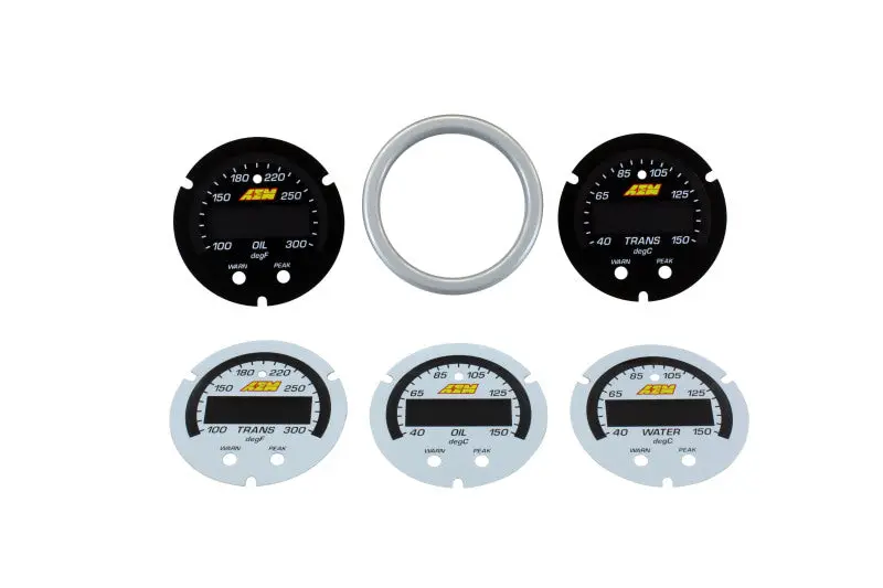 Aem X-Series Temperature Gauge Accessory Kit 1