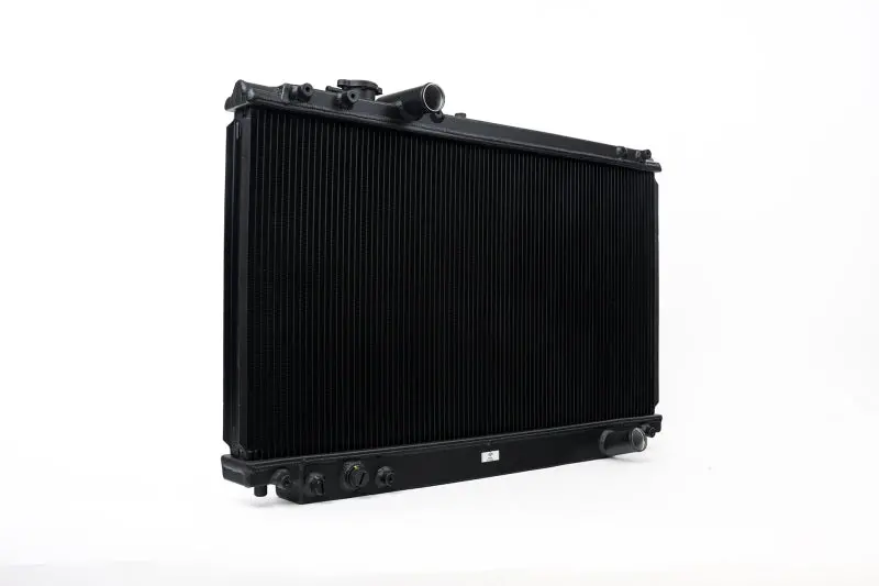 Csf 93-98 Toyota Mk4 Supra Radiator - Black Finish 1