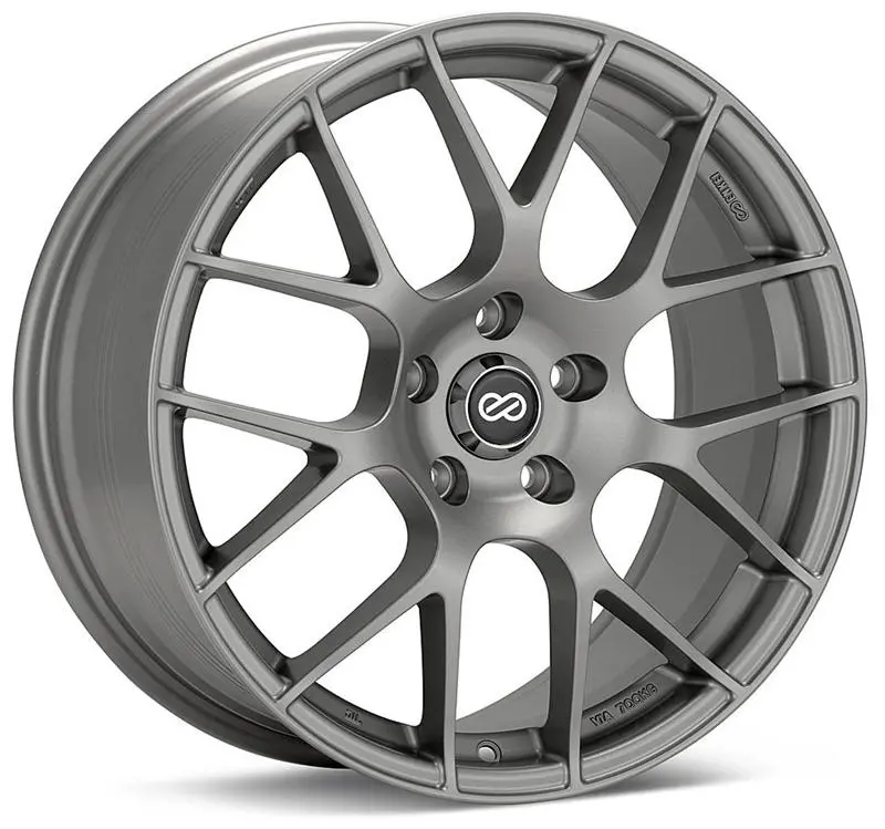 Enkei Raijin 18X8.5 38Mm Offset 5X120 Bolt Pattern 72.6 Bore Diameter Matte Black Wheel 2