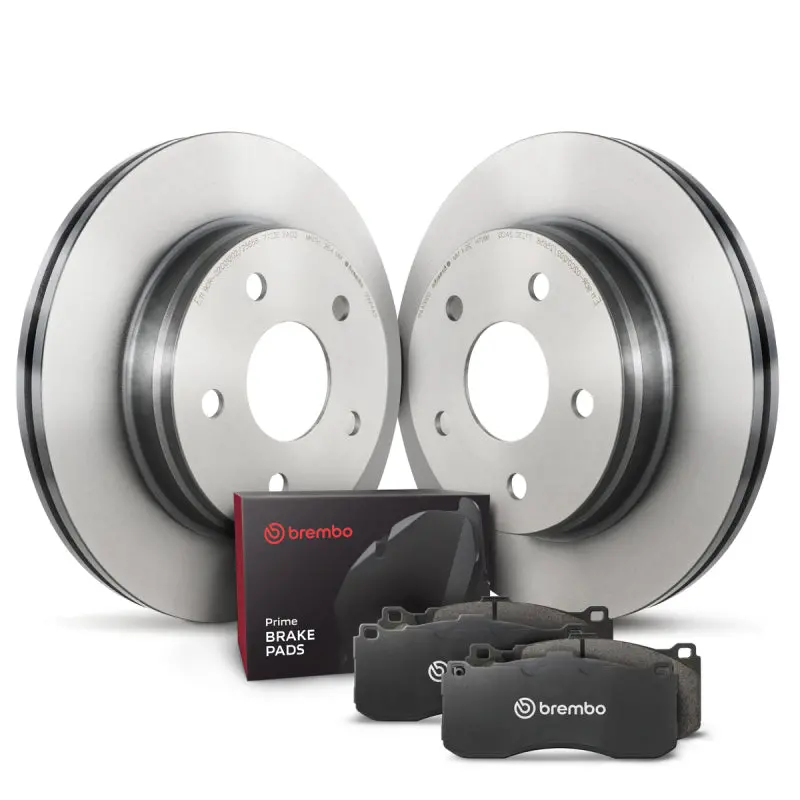 Brembo Oe 08-15 Audi Tt Quattro Rear Disc Brake Kit 1