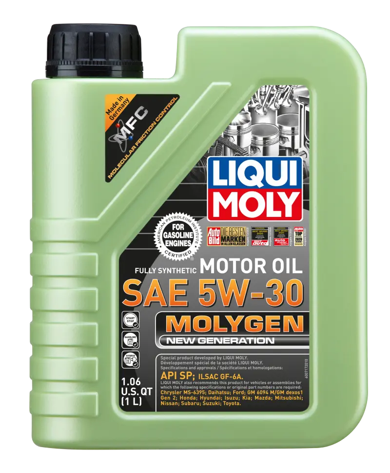 Liqui Moly 1L Molygen New Generation Motor Oil Sae 5W30 1