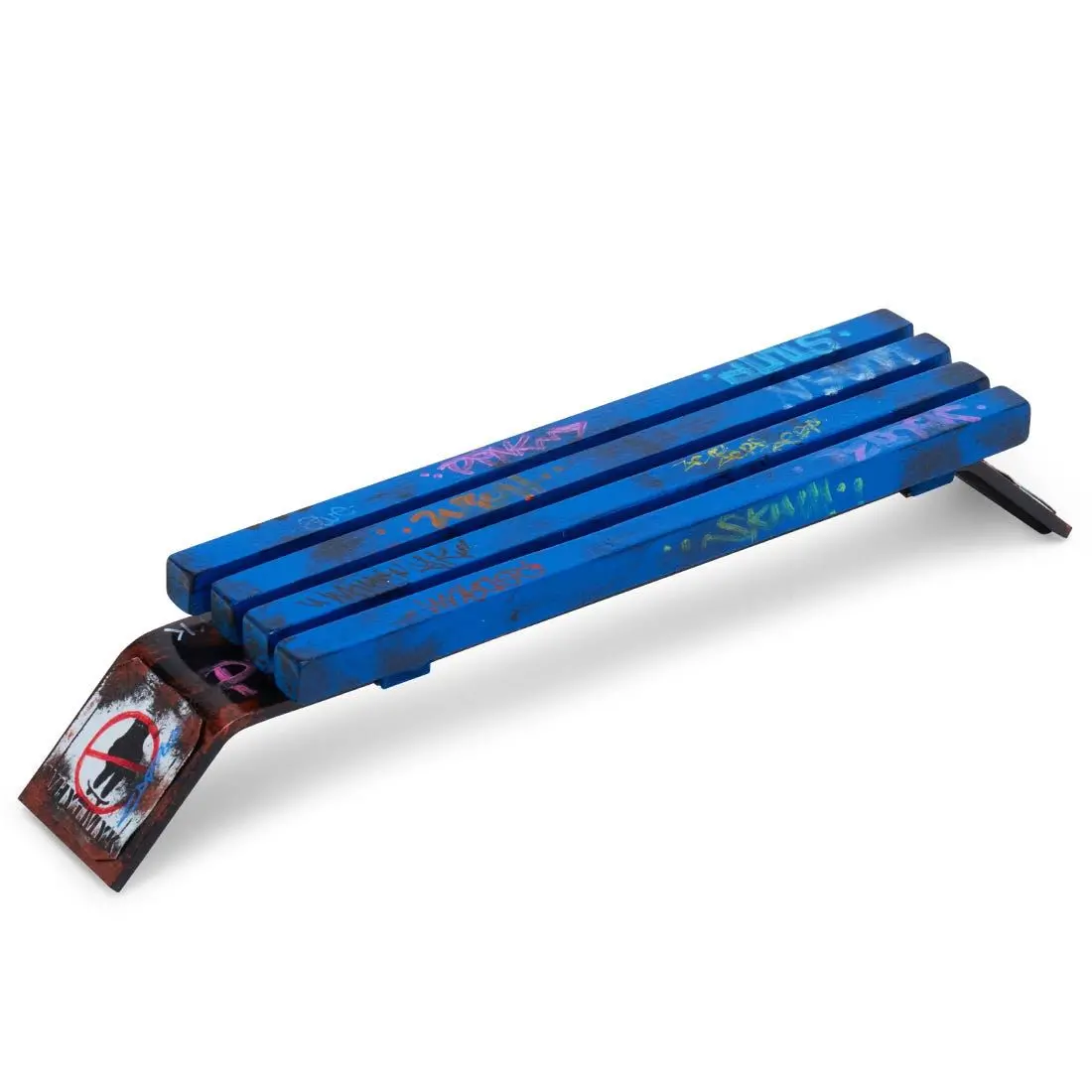 Whytmykconcrete Fingerboard Ramp - Metal Bench Combo 1