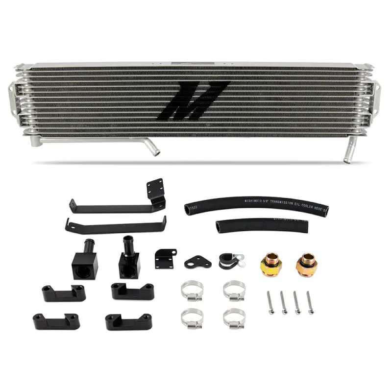 Mishimoto 17-19 Gm 6.6L Duramax (L5p) Transmission Cooler - Silver 1