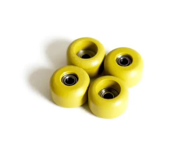 Flatface Fingerboard G6-O Bearing Wheels - Gold 1