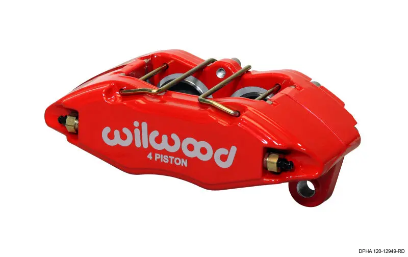 Wilwood Caliper-Dynapro Honda/Acura - Red 1.62In Pistons .83In Disc 1