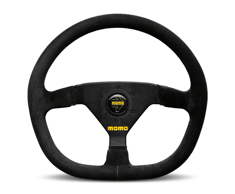 Momo Mod88 Steering Wheel 320 Mm - Black Suede/Black Spokes 1