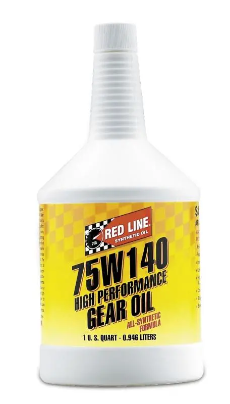 Red Line 75W140 Gear Oil - Quart 1