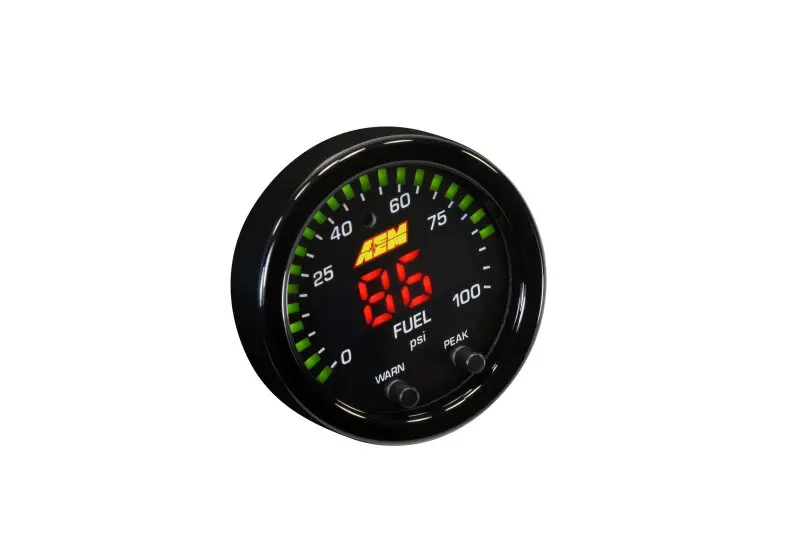 Aem X-Series Pressure 0-100Psi Gauge Kit 1