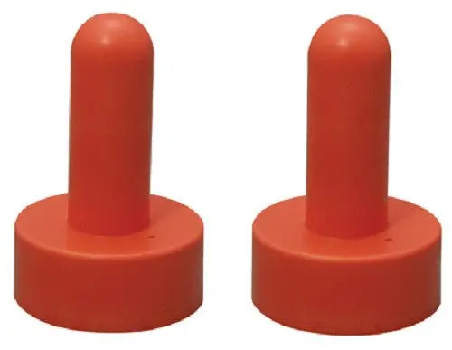 Fairchild Industries 975-2 2-Pack E-Z Nurse Calf Replacement Nipples For Snap Top - Quantity Of 12 1
