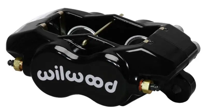 Wilwood Caliper-Forged Dynalite-Black 1.62In Pistons .81In Disc 1