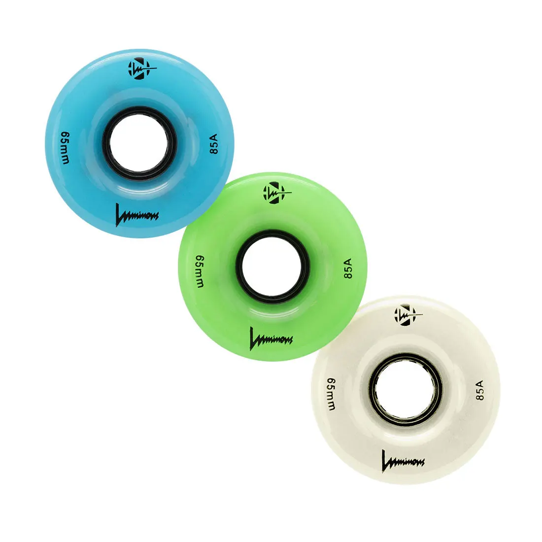Luminous Glow Led Cruiser 65Mm 85A 4Pk 1