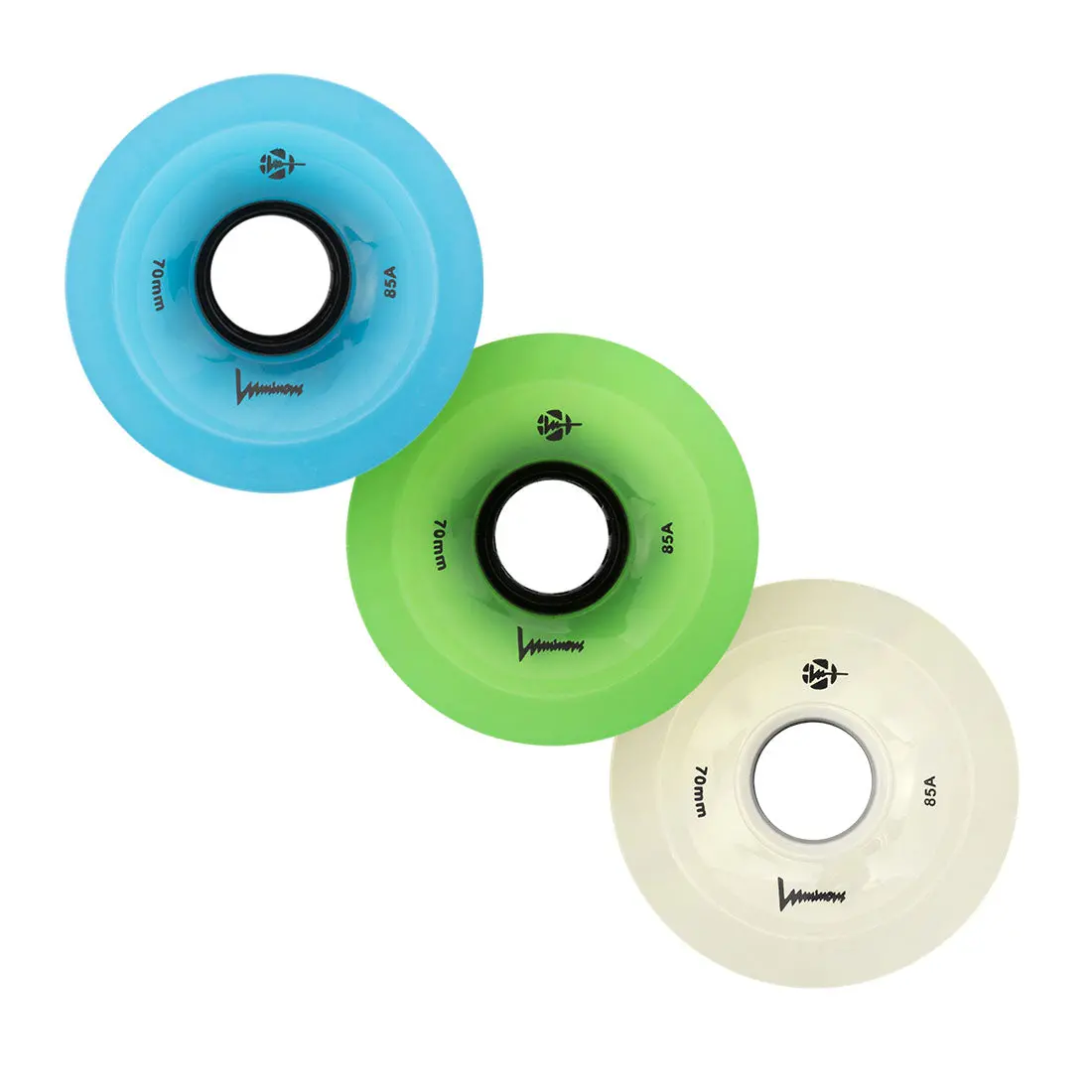 Luminous Glow Led Cruiser 70Mm 85A 4Pk 1