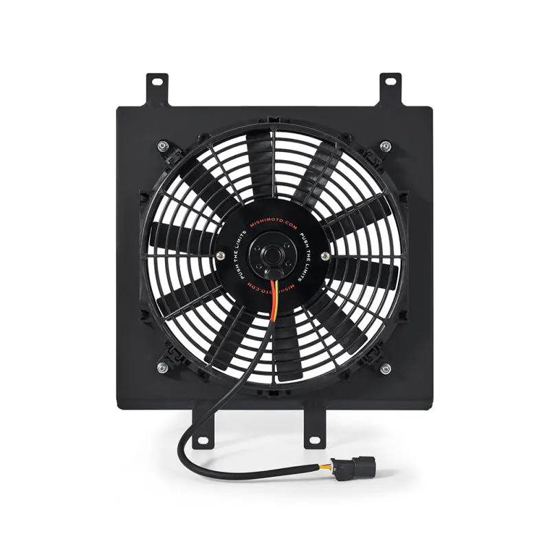 Mishimoto 92-00 Honda Civic Aluminum Fan Shroud Black 1