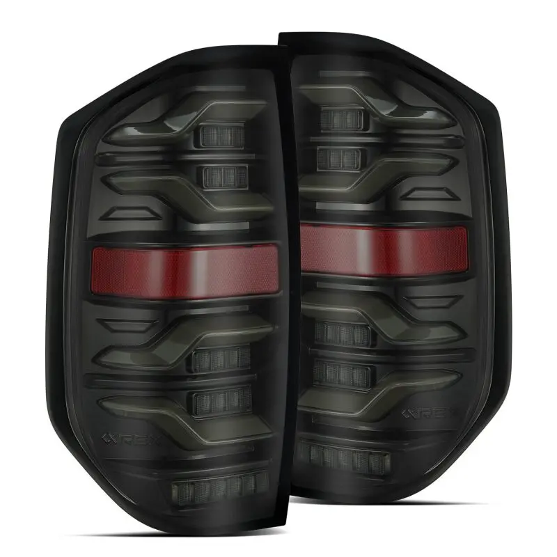 Alpharex 14-21 Toyota Tundra Luxx Led Taillights Alpha Blk W/Activ Light/Seq Signal 1