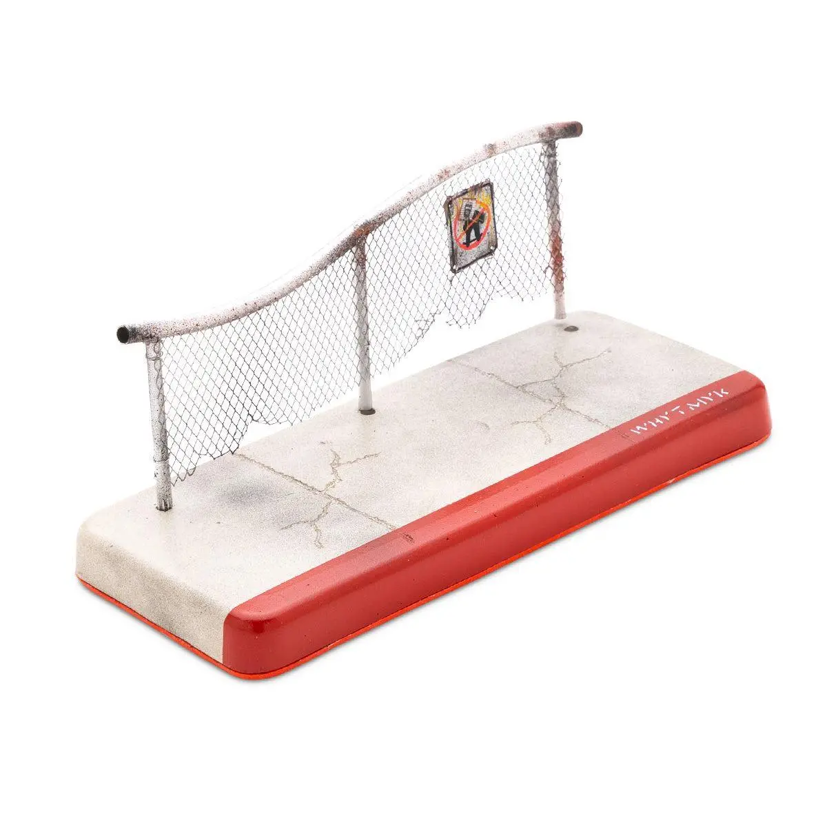 Whytmykconcrete Fingerboard Ramp - High Tide Fence With Sidewalk 1