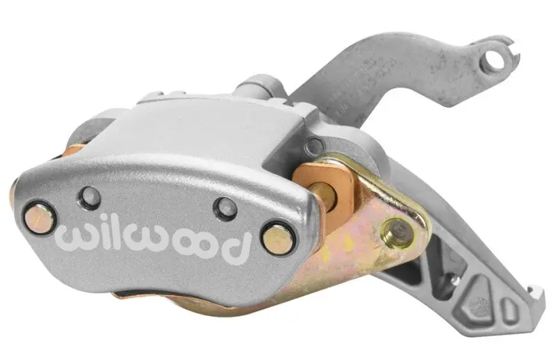 Wilwood Caliper-Mc4 Mechanical-L/H - Silver No Logo 1.19In Piston .81In Disc 1