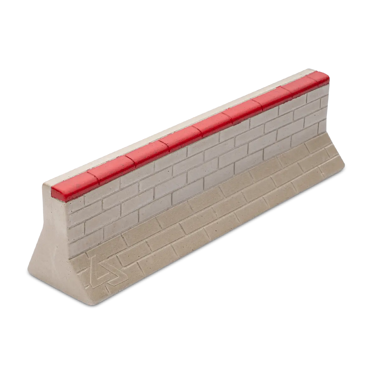 Level Ledges Fingerboard Ramp - Bricked Barricade 1