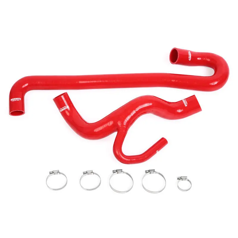 Mishimoto 12+ Jeep Grand Cherokee Srt8 6.4L V8 Red Silicone Radiator Hose Kit 1