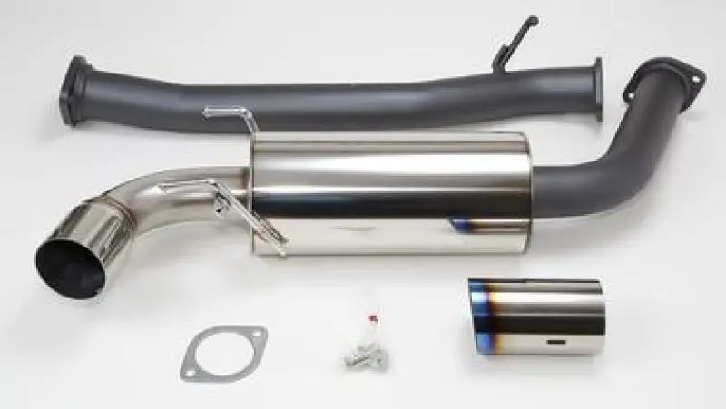 Hks Rx8 75Mm Single Ti-Tip Hi Power Cat-Back Exhaust (Sus304 No Coating) 1