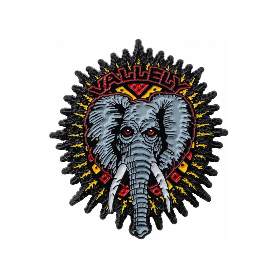 Powell Peralta Vallely Elephant Lapel Pin 1