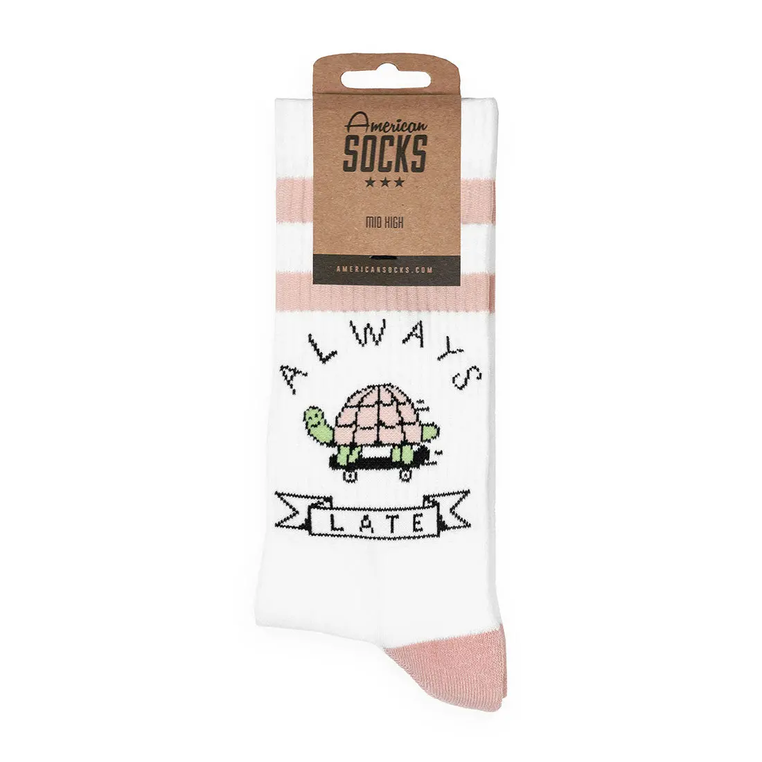 American Socks Design - Always Late 1