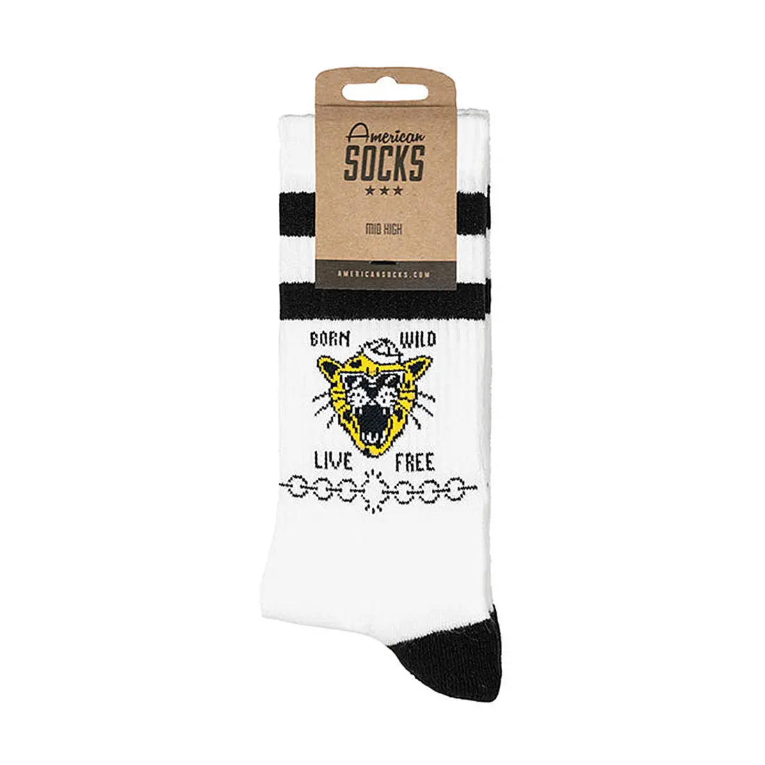 American Socks Design - Born Wild 1