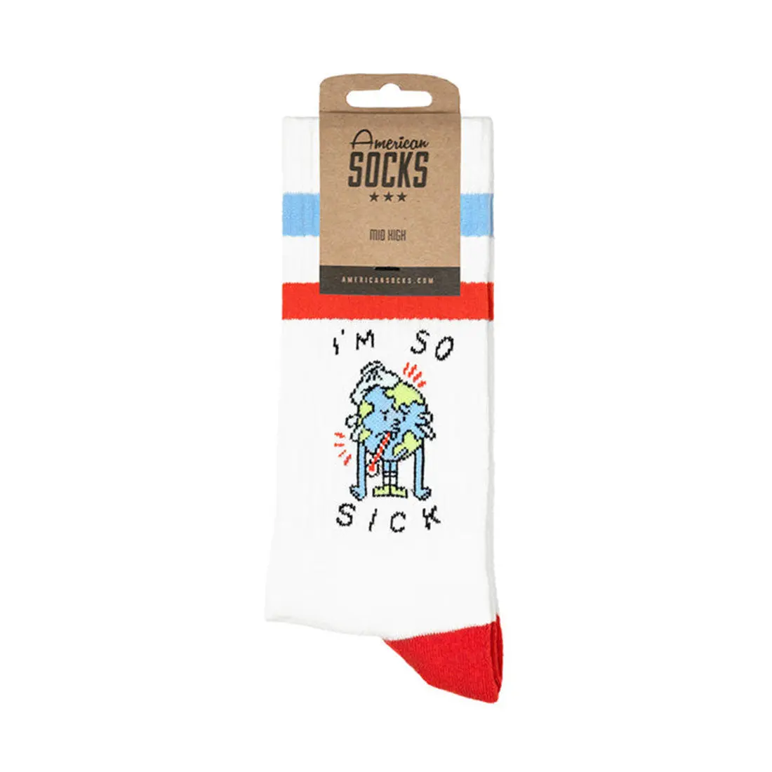 American Socks Design - I'm So Sick 1
