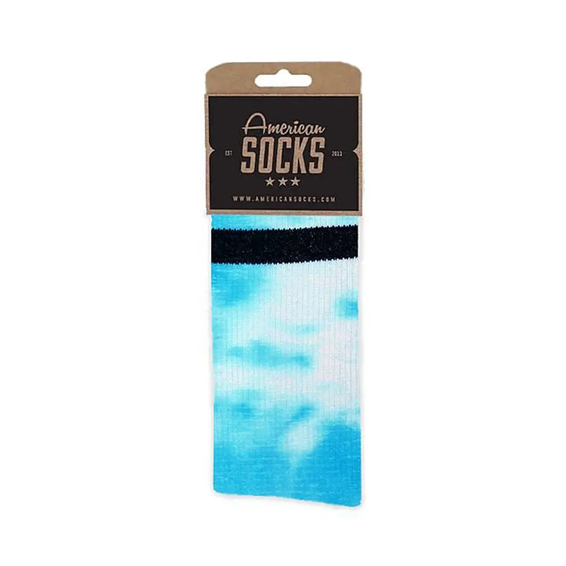 American Socks Tie Dye - Mist - Mid High 1