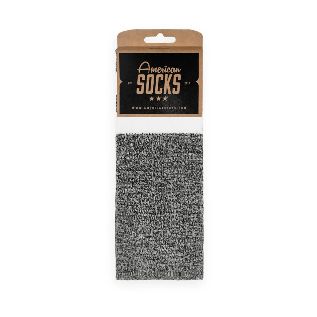 American Socks Btn - White Noise 1