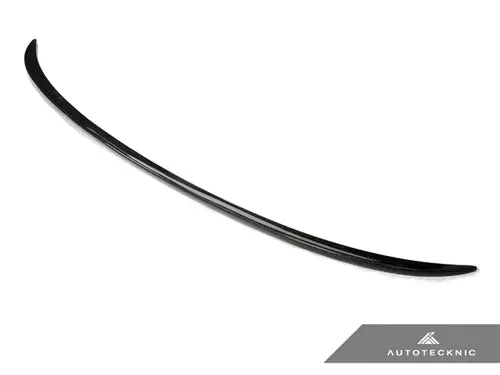 Autotecknic Carbon Fiber Trunk Lip Spoiler - Bmw E90 3-Series Sedan 1