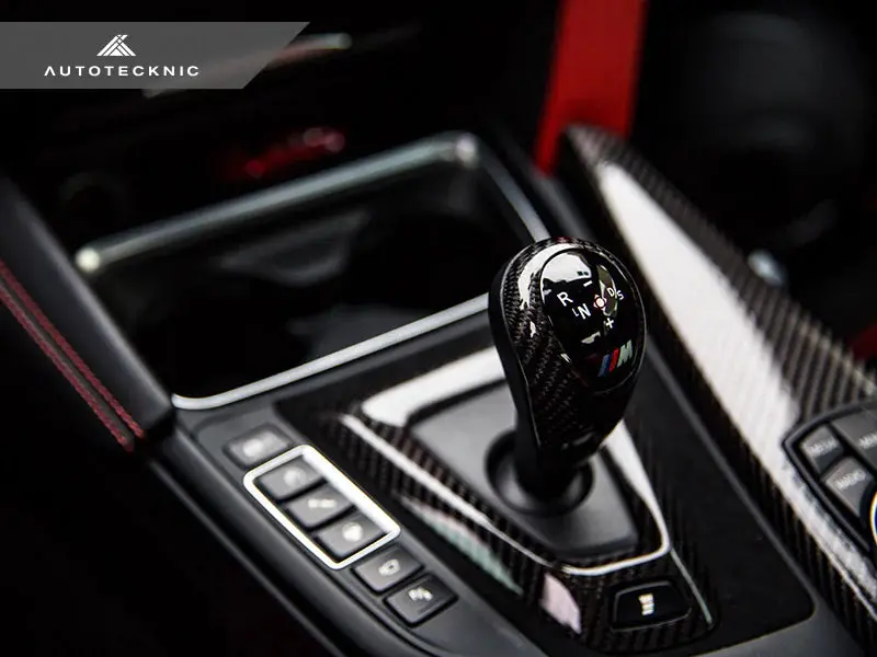 Autotecknic Carbon Fiber Gear Selector Cover - F80 M3 | F82/ F83 M4 1