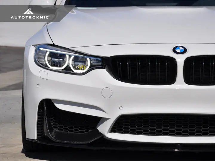 Autotecknic Dry Carbon Fiber Performante Aero Splitters - F80 M3 | F82 M4 1
